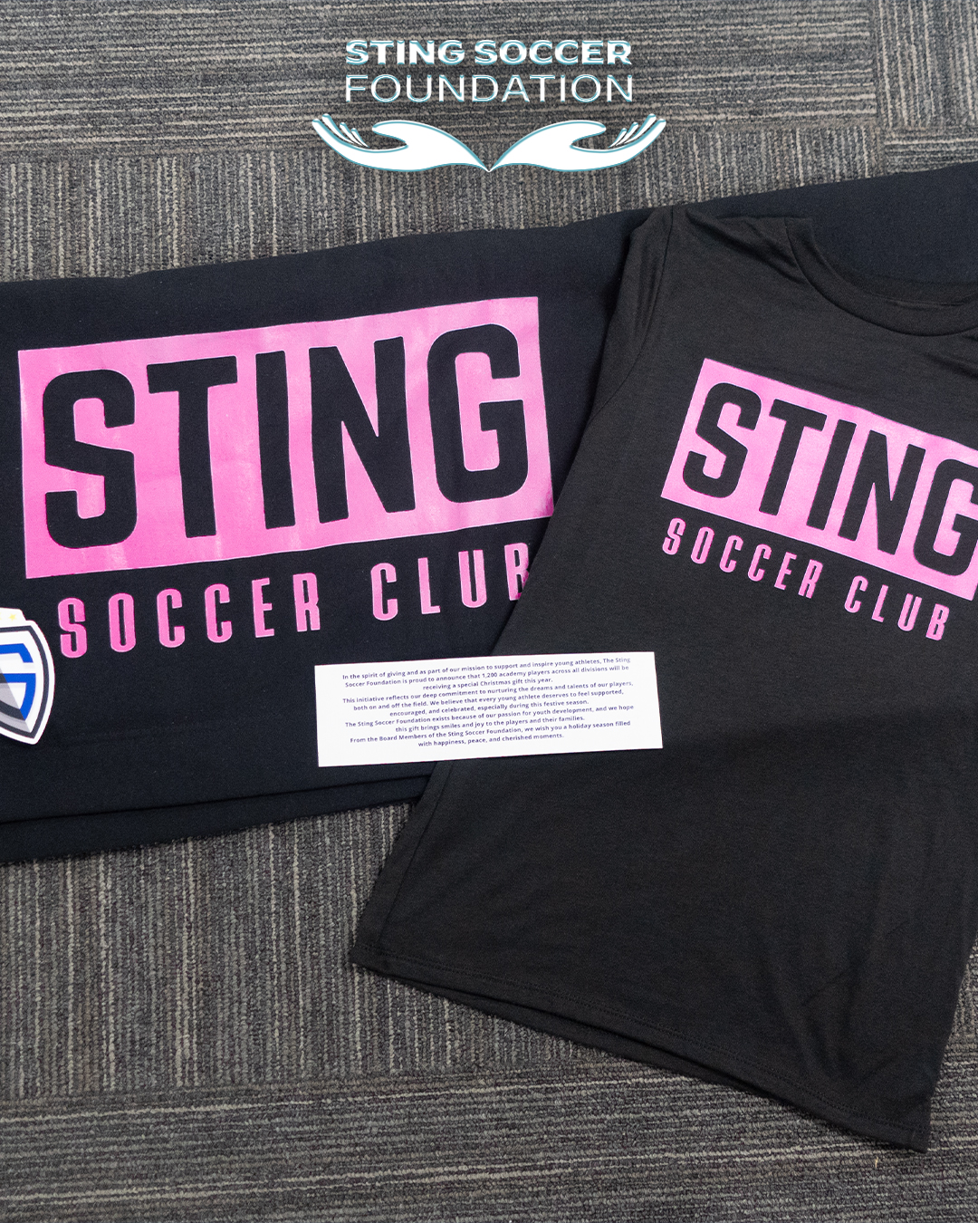 A Special Holiday Gift for Our Young Academy Players